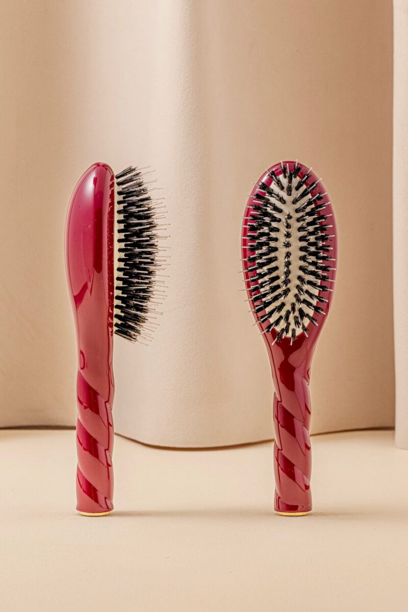 N.02 La Petite Brosse Démêlante & Soin l'Indispensable Rouge Cerise
