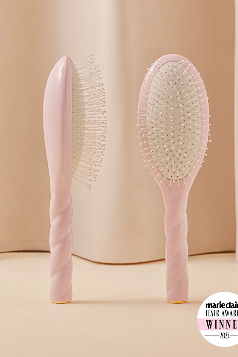 N.04 La Brosse Démêlante & Massante La Miracle Rose Lilas