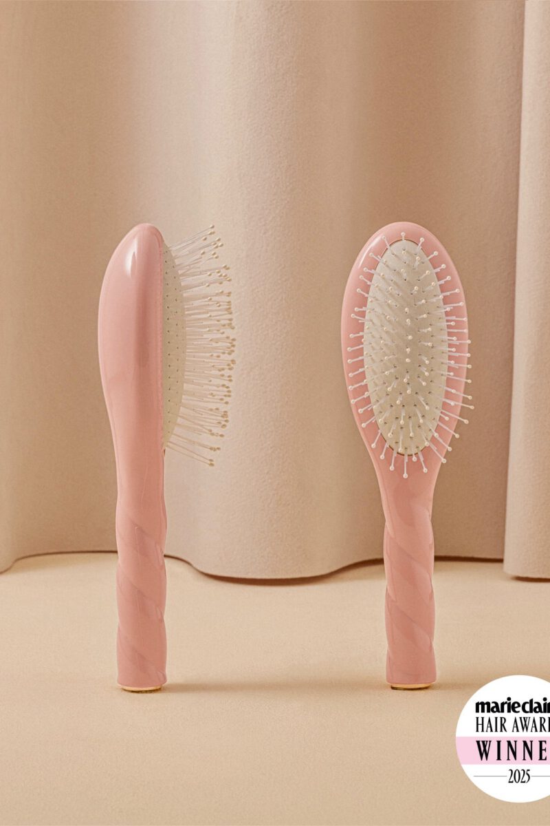 N.04 La Petite Brosse Démêlante & Massante La Miracle Rose Poudré
