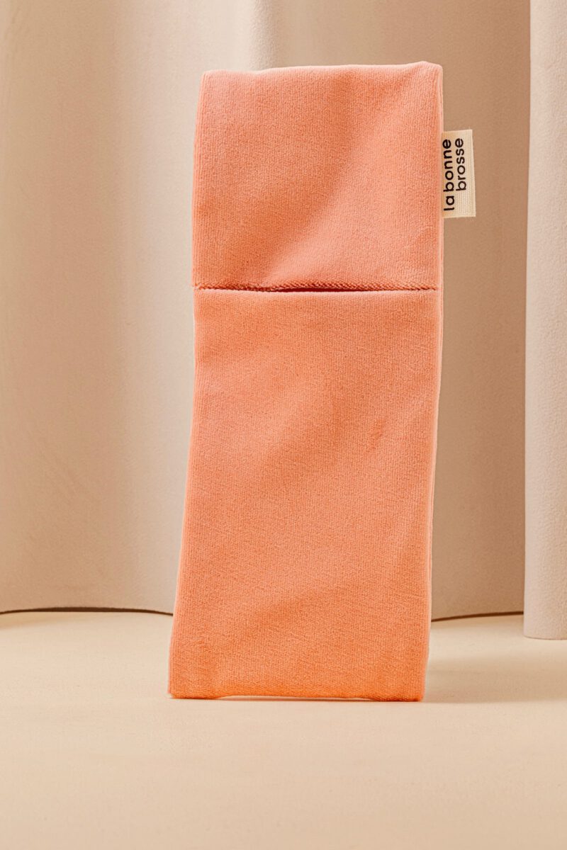La Pochette "Grande Brosse" Corail