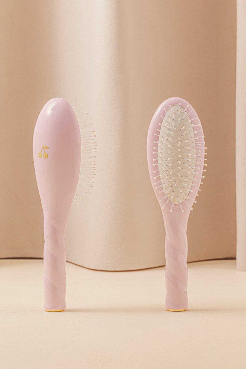 Bonpoint x La Bonne Brosse N.04 La Petite Brosse Enfant Rose Lilas et son Pochon Offert
