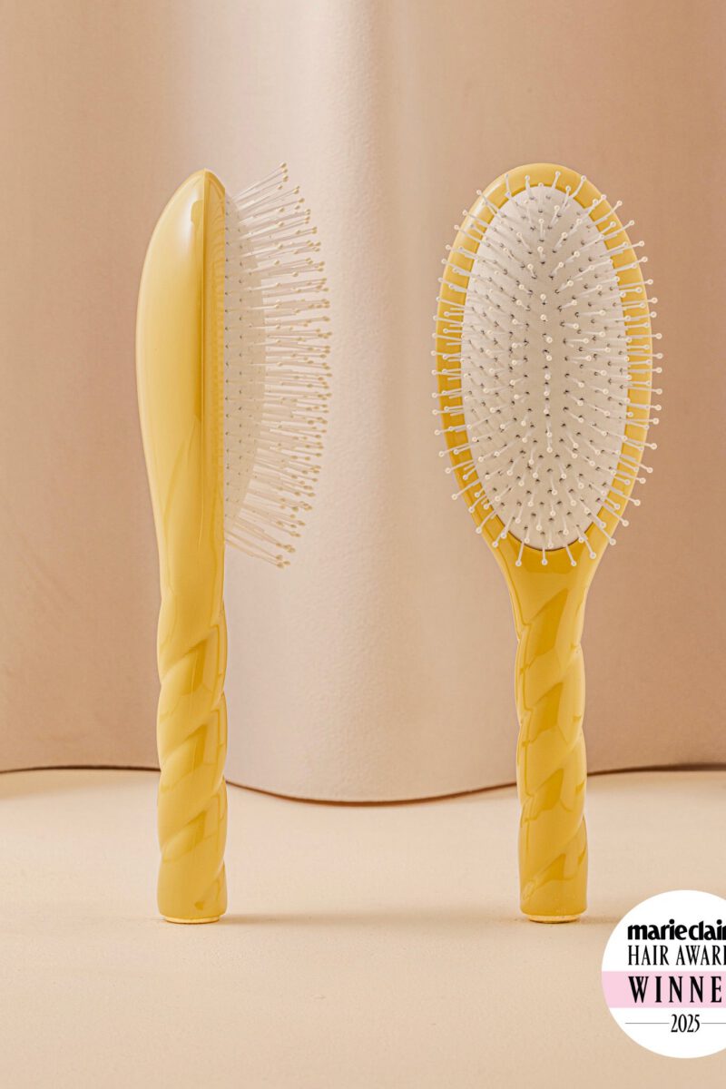 N.04 La Brosse Démêlante & Massante La Miracle Jaune Safran
