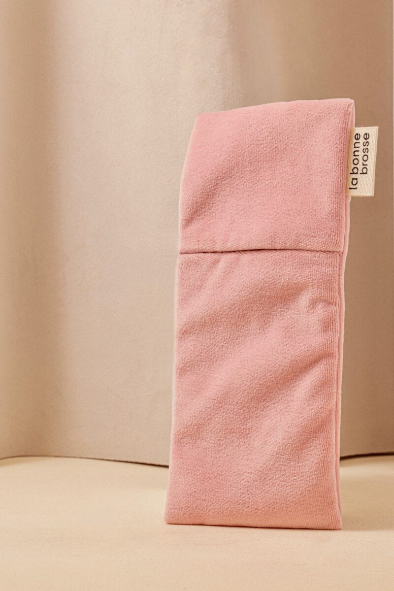 La Pochette "Petite Brosse" Rose Poudré