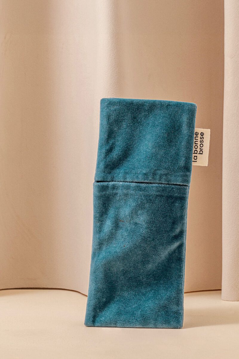 La Pochette "Petite Brosse" Bleu Jean